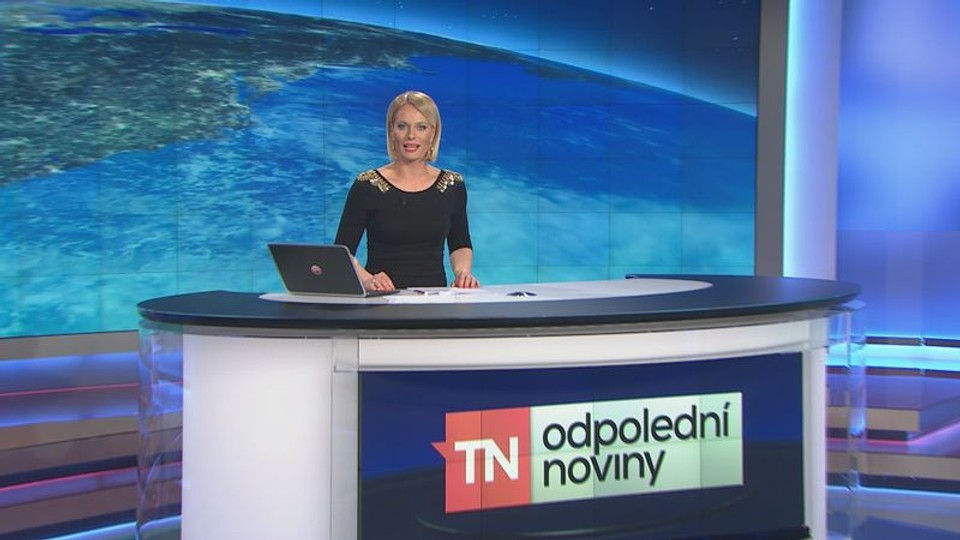 Odpolední Televizní noviny s Kristínou Kloubkovou