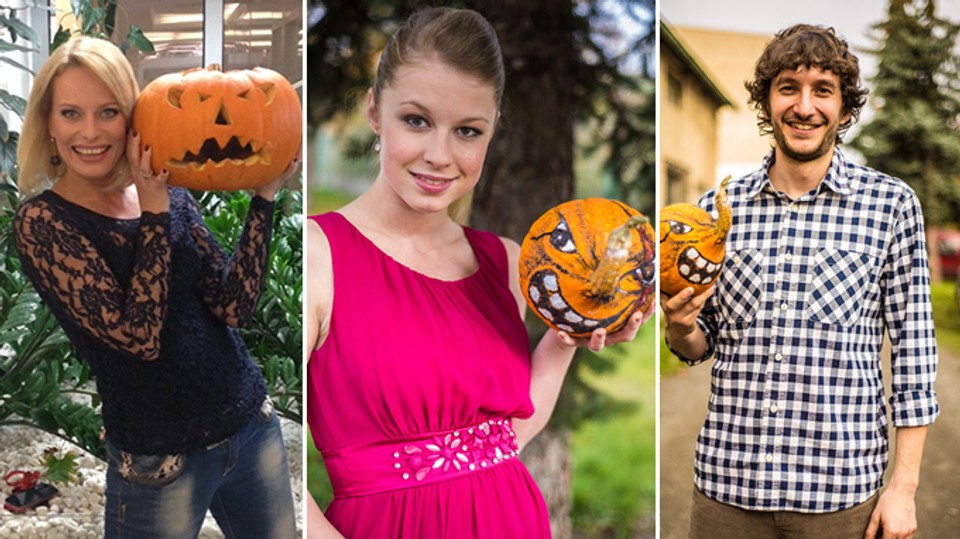 Halloweenská fotogalerie: Herci ze seriálu Ordinace v růžové zahradě 2 a Doktoři z Počátků oslavují