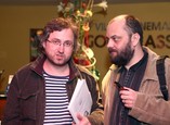 Jan Hřebejk a scenárista Petr Jarchovský